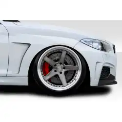 2014-2021 BMW 2 Series F22 F23 MHR Wide Body Front Fender Flares - 4 Piece ( M Sport Only ) image - 1
