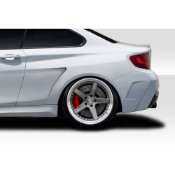 2014-2021 BMW 2 Series F22 Duraflex MHR Wide Body Rear Fender Flares - 5 Piece ( M Sport Only ) image - 1