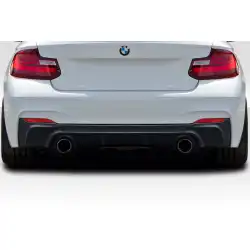 2014-2021 BMW 2 Series F22 F23 3DS Rear Diffuser - 1 Piece ( M Sport Bumper Only ) (S) image - 1
