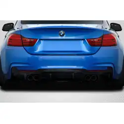 2014-2020 BMW 4 Series F32 3DS Rear Diffuser - 1 Piece ( M Sport Bumper Only ) image - 1