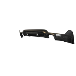 2014-2020 BMW 4 Series F32 Carbon Creations 3DS Rear Diffuser - 1 Piece ( M Sport Bumper Only ) image - 3