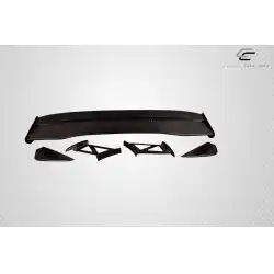 2002-2007 Mitsubishi Lancer 2003-2006 Mitsubishi Lancer Evolution 8 9 VTX Trunk Lid Spoiler - 5 Piece image - 2