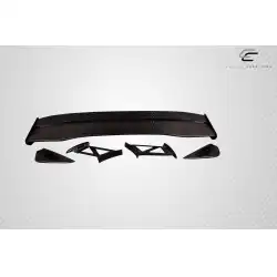 2002-2007 Mitsubishi Lancer 2003-2006 Mitsubishi Lancer Evolution 8 9 VTX Trunk Lid Spoiler - 5 Piece image - 3