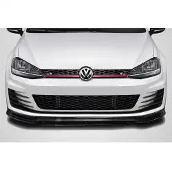 2015-2021 Volkswagen GTI RZ Front Lip Under Spoiler - 2 Piece image - 1