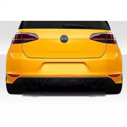 2015-2021 Volkswagen Golf R RZ Rear Diffuser - 1 Piece (S) image - 1