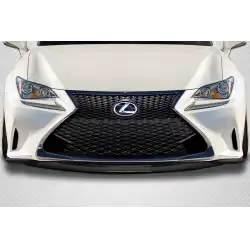 2015-2018 Lexus RC Series RC200T RC350 SBZ Front Lip Under Spoiler - 1 Piece ( F-Sport Model Only ) image - 1