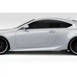 2015-2018 Lexus RC Series RC200T RC350 SBZ Side Skirt Splitters - 2 Piece image - 1