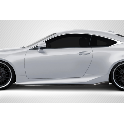 2015-2018 Lexus RC Series RC200T RC350 Carbon Creations SBZ Side Skirt Rocker Panel Splitters - 2 Pieces image - 1