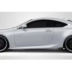 2015-2018 Lexus RC Series RC200T RC350 SBZ Side Skirt Rocker Panel Splitters - 2 Pieces image - 1