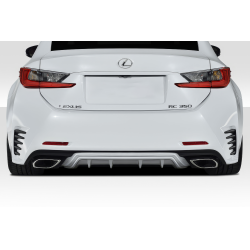 2015-2018 Lexus RC Series RC200T RC350 Duraflex SBZ Rear Diffuser - 1 Piece image - 1