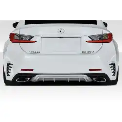 2015-2018 Lexus RC Series RC200T RC350 SBZ Rear Diffuser - 1 Piece image - 1