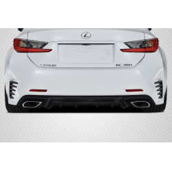 2015-2018 Lexus RC Series RC200T RC350 Carbon Creations SBZ Rear Diffuser - 1 Piece image - 1