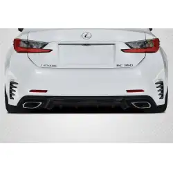 2015-2018 Lexus RC Series RC200T RC350 SBZ Rear Diffuser - 1 Piece image - 1