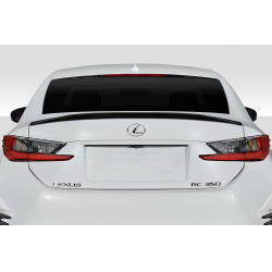 2015-2018 Lexus RC Series RC200T RC350 Duraflex SBZ Rear Wing Spoiler - 1 Piece image - 1