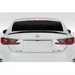 2015-2018 Lexus RC Series RC200T RC350 SBZ Rear Wing Spoiler - 1 Piece (S) image - 1