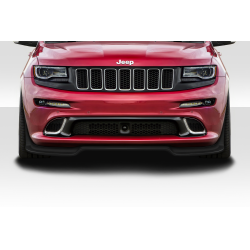2011-2016 Jeep Grand Cherokee SRT8 Duraflex M Force Front Lip Under Spoiler - 1 Piece (SRT8 Bumper Only) image - 1