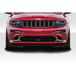 2011-2016 Jeep Grand Cherokee SRT8 M Force Front Lip Under Spoiler - 1 Piece (SRT8 Bumper Only) image - 1