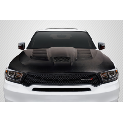 2011-2023 Dodge Durango Carbon Creations Viper Hood - 1 Piece image - 1