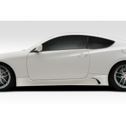 2010-2016 Hyundai Genesis Coupe Duraflex Flux Side Skirt Rocker Panels - 2 Piece image - 1
