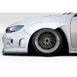 2011-2014 Subaru WRX STI 4DR MTR Wide Body Front Fender Flares - 4 Piece (Note: can fit wheels 4" wider than stock) image - 1