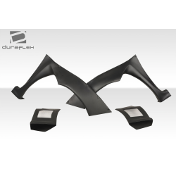 2011-2014 Subaru WRX STI 4DR Duraflex MTR Wide Body Front Fender Flares - 4 Piece (Note: can fit wheels 4