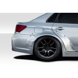 2011-2014 Subaru Impreza WRX STI 4DR Duraflex Magna Wide Body Rear Fender Flares - 6 Pieces image - 1