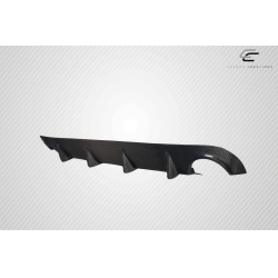 2007-2012 Nissan Altima 4DR Carbon Creations AXS Rear Diffuser - 1 Piece image - 3