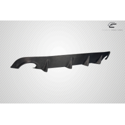 2007-2012 Nissan Altima 4DR Carbon Creations AXS Rear Diffuser - 1 Piece image - 4