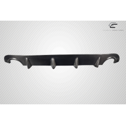2007-2012 Nissan Altima 4DR Carbon Creations AXS Rear Diffuser - 1 Piece image - 5