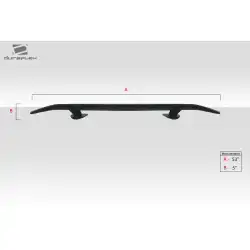 Universal K5 Rear Wing Spoiler - 1 Piece image - 5