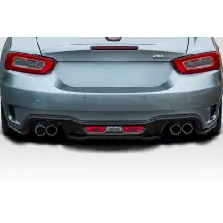 2017-2020 Fiat 124 Spider Abarth Speed Rear Lip Spoiler Splitters - 3 Pieces image - 1