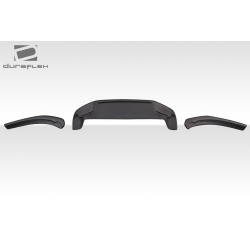 2017-2020 Fiat 124 Spider Abarth Duraflex Speed Rear Lip Spoiler Splitters - 3 Pieces image - 3