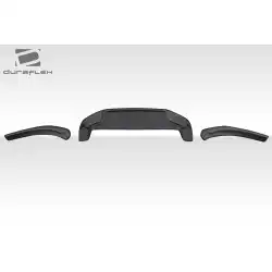 2017-2020 Fiat 124 Spider Abarth Speed Rear Lip Spoiler Splitters - 3 Pieces image - 3