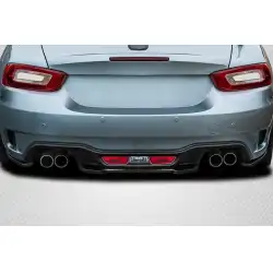 2017-2020 Fiat 124 Spider Speed Rear Lip Spoiler Splitters - 3 Pieces (S) image - 2