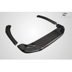 2017-2020 Fiat 124 Spider Carbon Creations Speed Rear Lip Spoiler Splitters - 3 Pieces image - 5