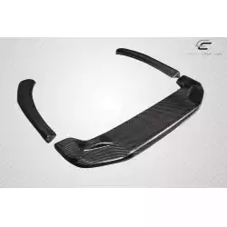 2017-2020 Fiat 124 Spider Speed Rear Lip Spoiler Splitters - 3 Pieces (S) image - 4