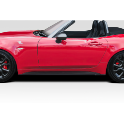 2017-2020 Fiat 124 Spider Duraflex Speed Side Skirt Rocker Panel Splitters - 2 Pieces image - 1
