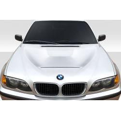 2002-2005 BMW 3 Series E46 4DR Duraflex GTS Look Hood - 1 Piece image - 1