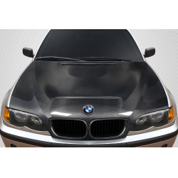 2002-2005 BMW 3 Series E46 4DR Carbon Creations GTS Look Hood - 1 Piece image - 1
