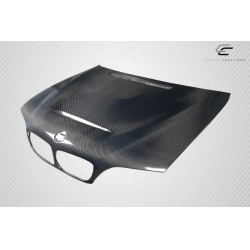 2002-2005 BMW 3 Series E46 4DR Carbon Creations GTS Look Hood - 1 Piece image - 3