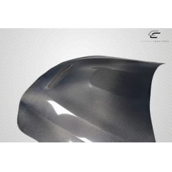 2004-2010 BMW 5 Series E60 E61 Carbon Creations GTS Look Hood - 1 Piece image - 5