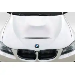2009-2011 BMW 3 Series E90 E91 4DR / Wagon GTS Look Hood - 1 Piece image - 1