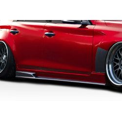 2014-2018 Infiniti Q50 Duraflex Bltz Side Skirts- 2 Piece image - 3