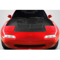 1990-1997 Mazda Miata NA Carbon Creations Iceman Hood - 1 Piece image - 1