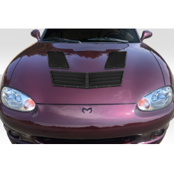 1999-2005 Mazda Miata NB Duraflex Iceman Hood - 1 Piece image - 1