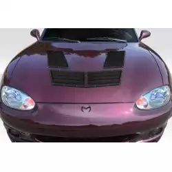 1999-2005 Mazda Miata NB Iceman Hood - 1 Piece (S) image - 1