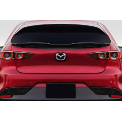 2019-2025 Mazda 3 Corke Duraflex Corke Rear Mid Wing Spoiler - 1 Piece image - 1