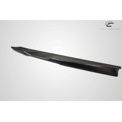 2019-2025 Chevrolet Silverado Carbon Creations Tornado Rear Tailgate Wing Spoiler - 3 Pieces image - 3