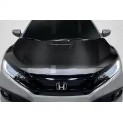 2016-2021 Honda Civic Type R Look Hood - 1 Piece image - 1