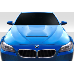 2011-2016 BMW 5 Series F10 Duraflex GTS Look Hood - 1 Piece image - 1